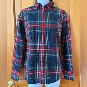 JCrew Multicolor Plaid Shirt